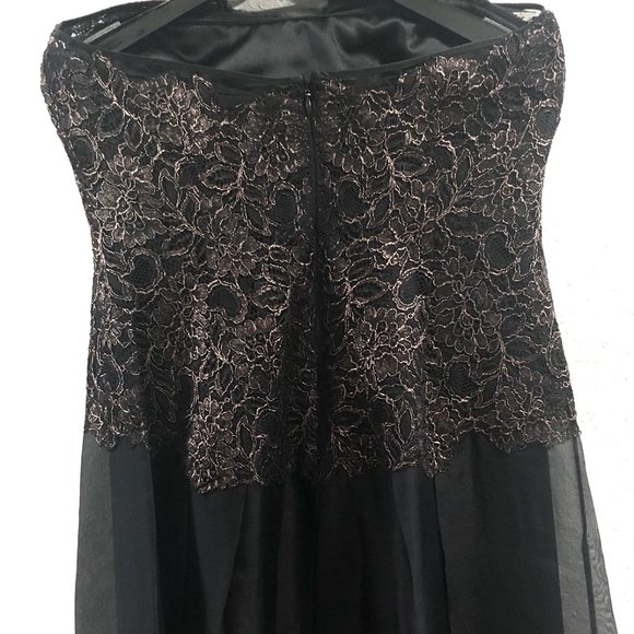 Kay Unger Silk Cocktail Gown - Picture 3 of 13